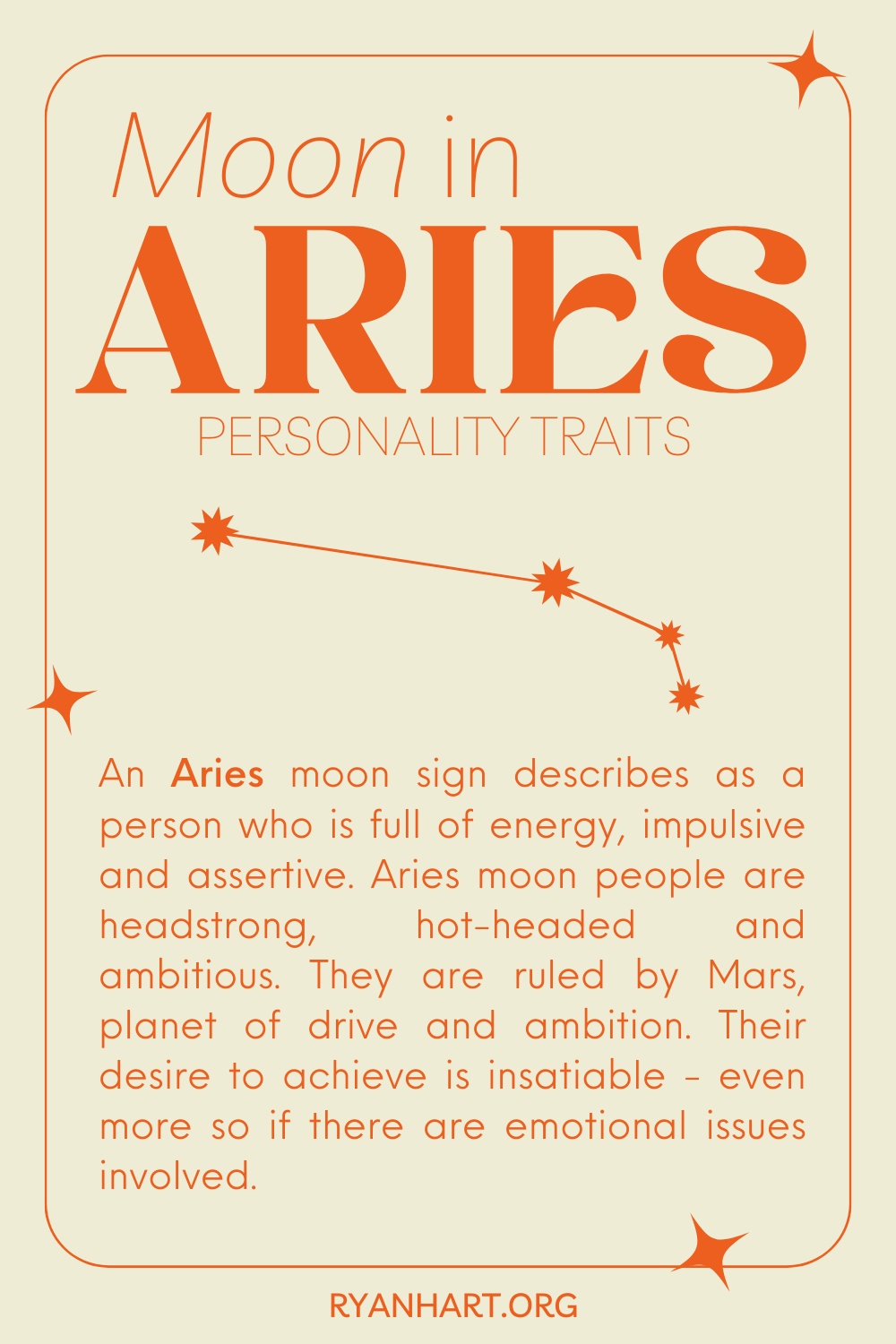 Moon in Aries Personality Traits & Transit Meaning | Ryan Hart