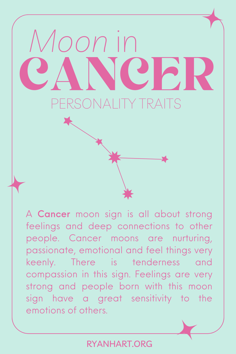 Cancer Moon Sign Personality Traits | Ryan Hart