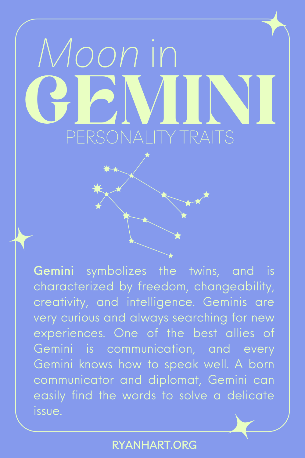 Gemini Moon Sign Personality Traits Ryan Hart