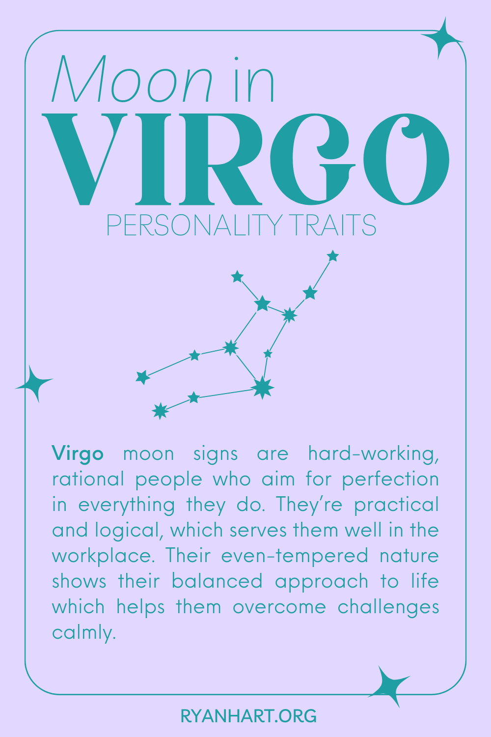 Moon in Virgo Zodiac Sign Description