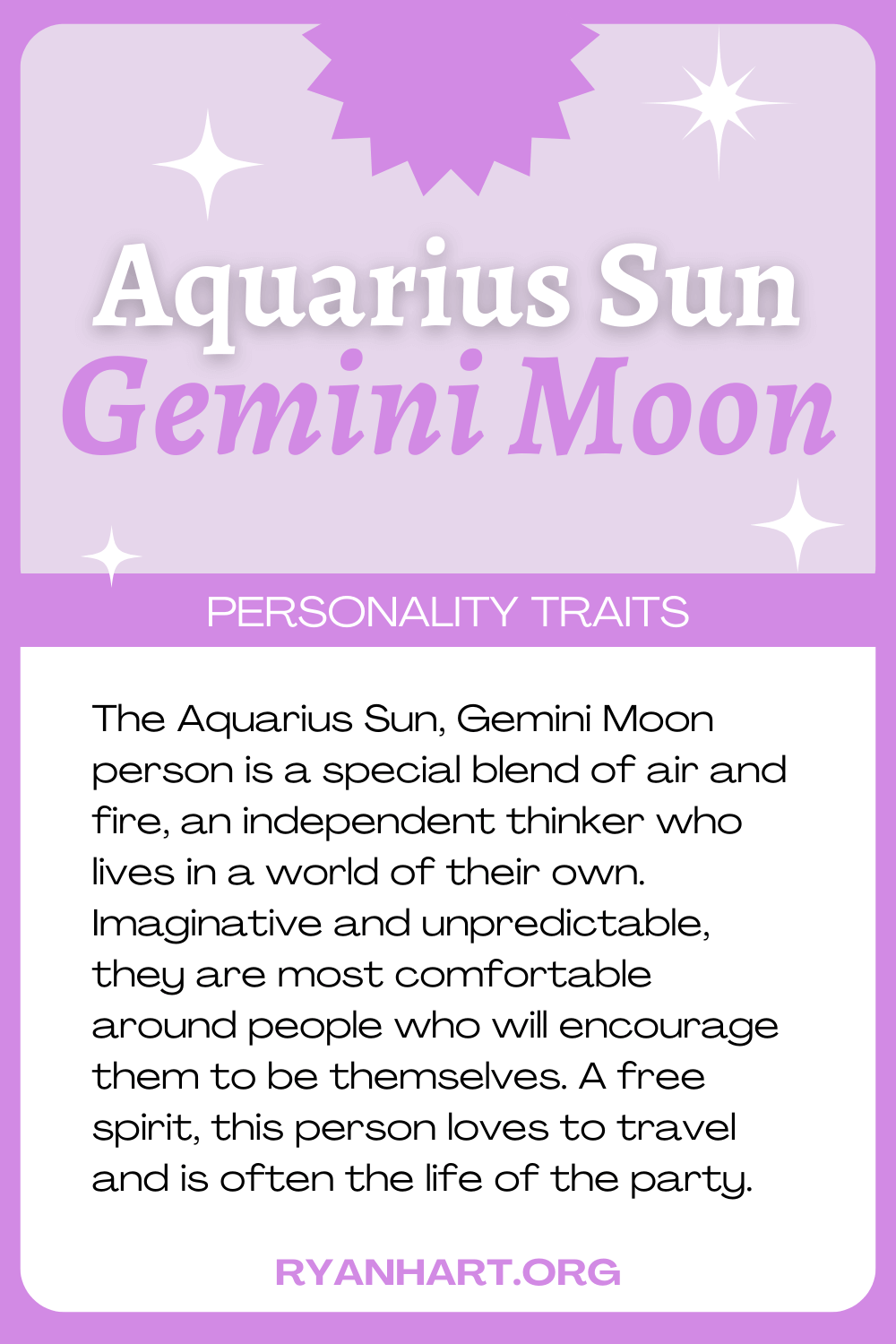 Aquarius Sun Gemini Moon Description