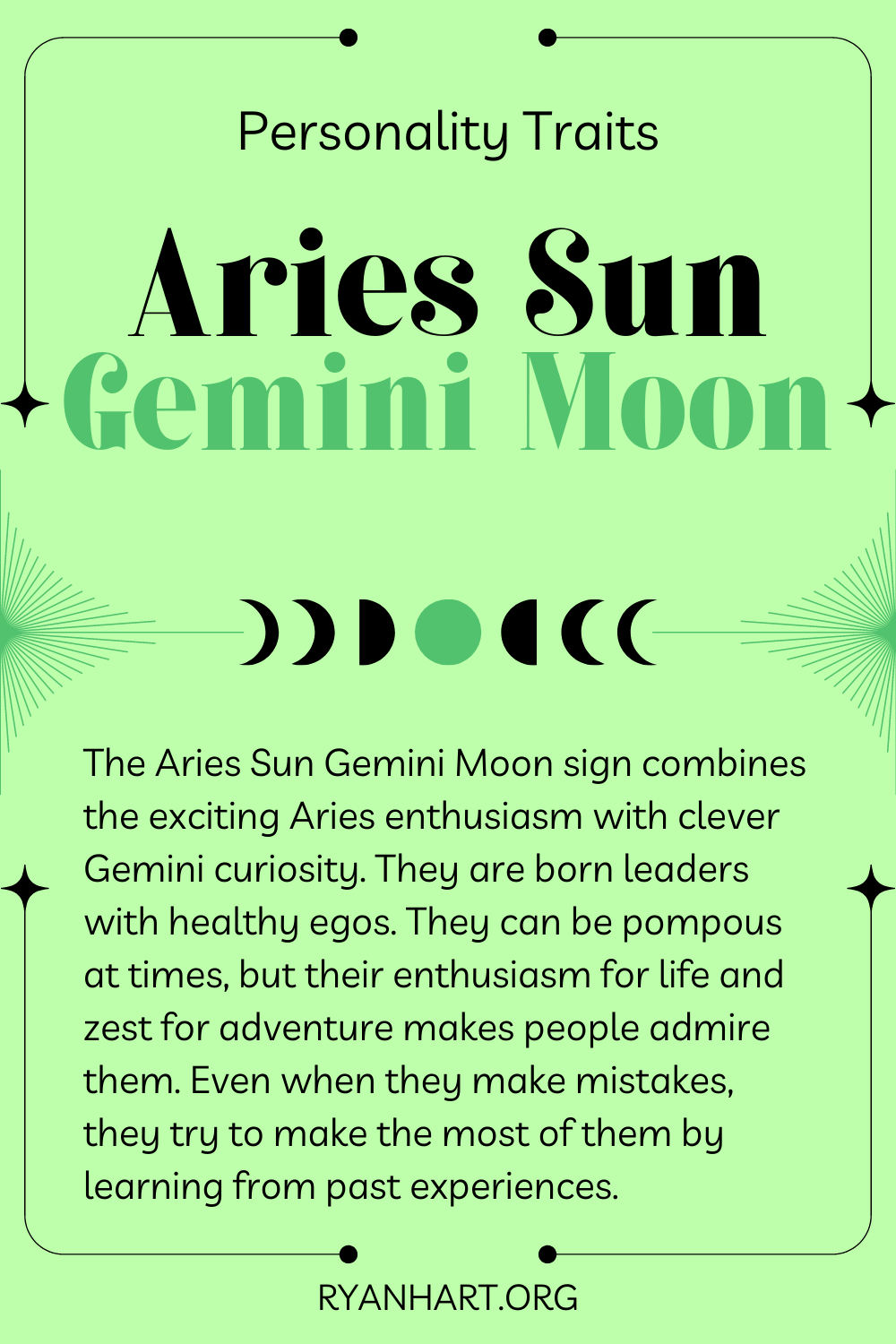 Aries Sun Gemini Moon Description