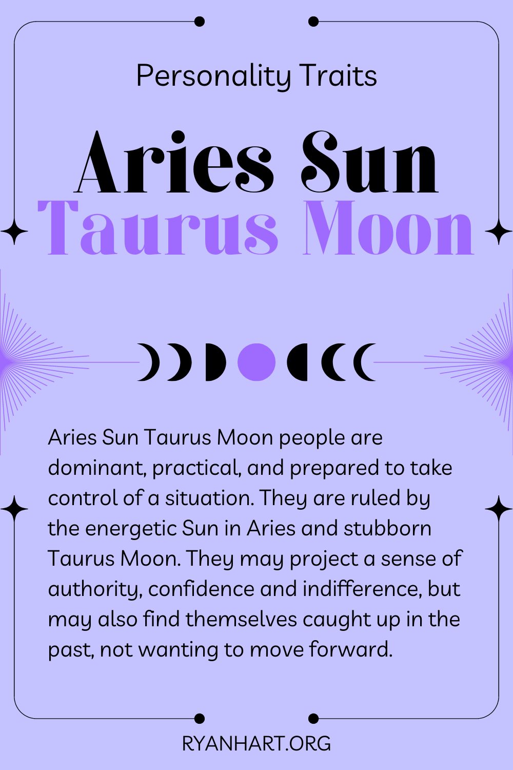 Aries Sun Taurus Moon Description