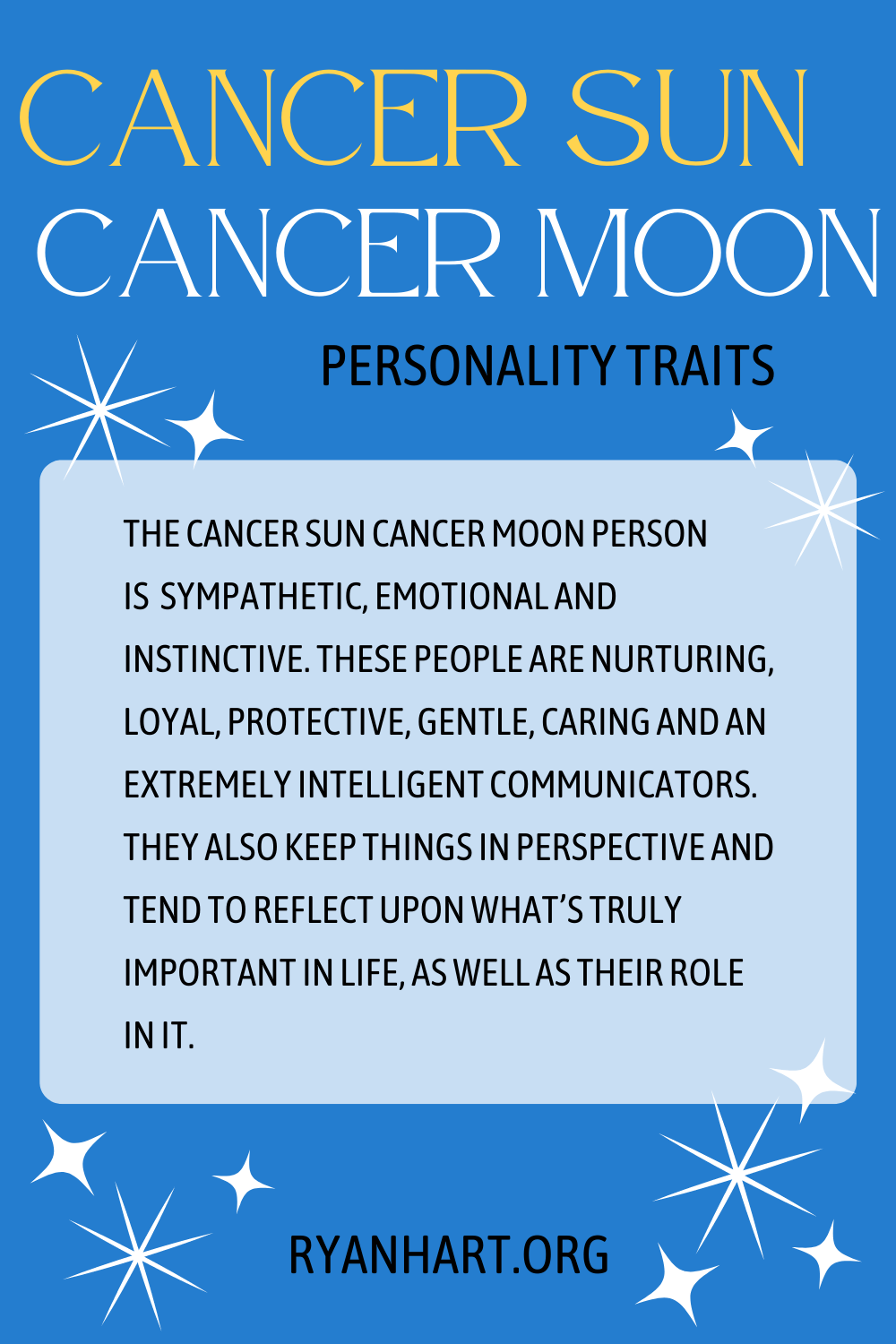 Cancer Sun Cancer Moon Description