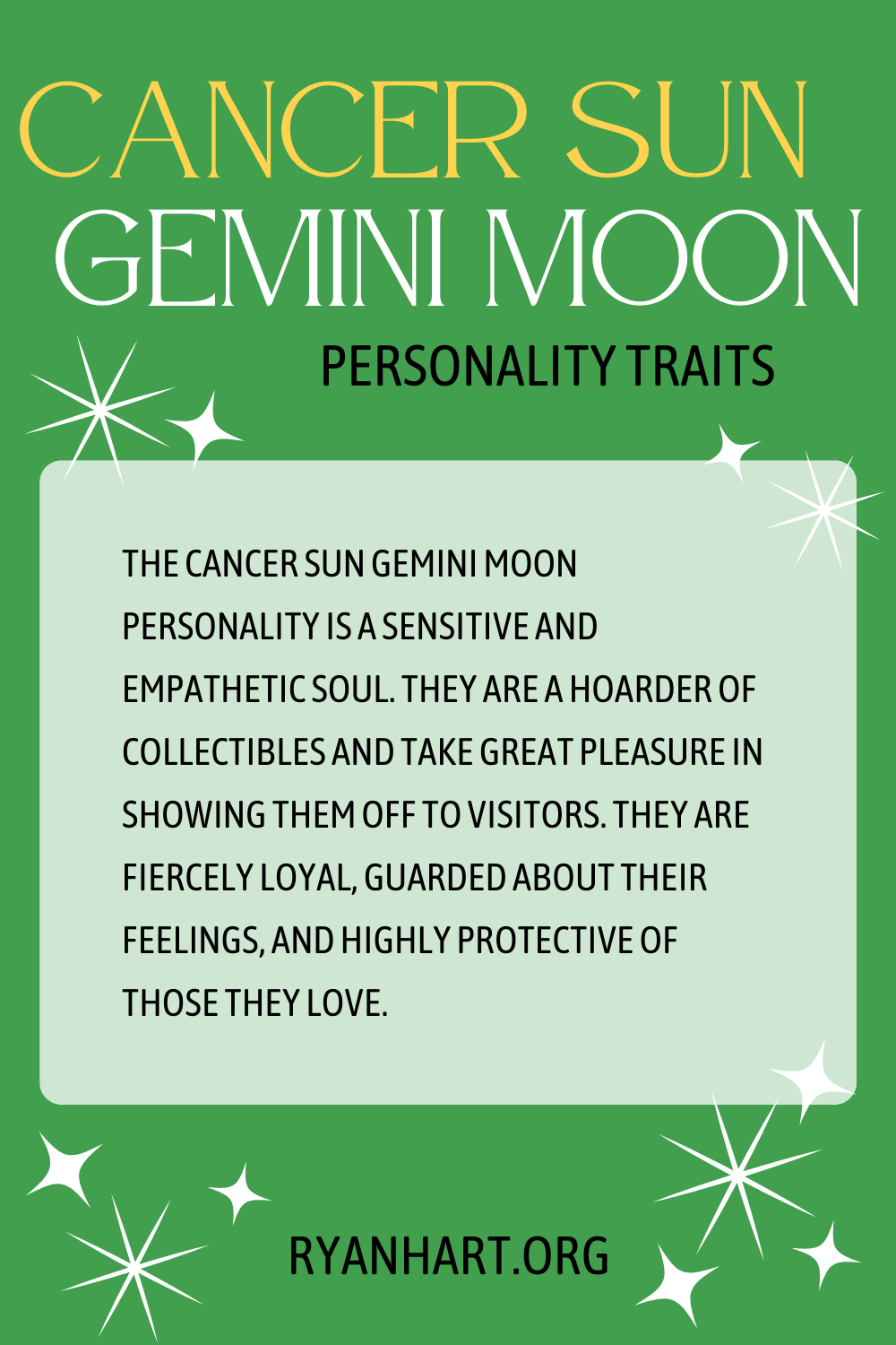 Cancer Sun Gemini Moon Description