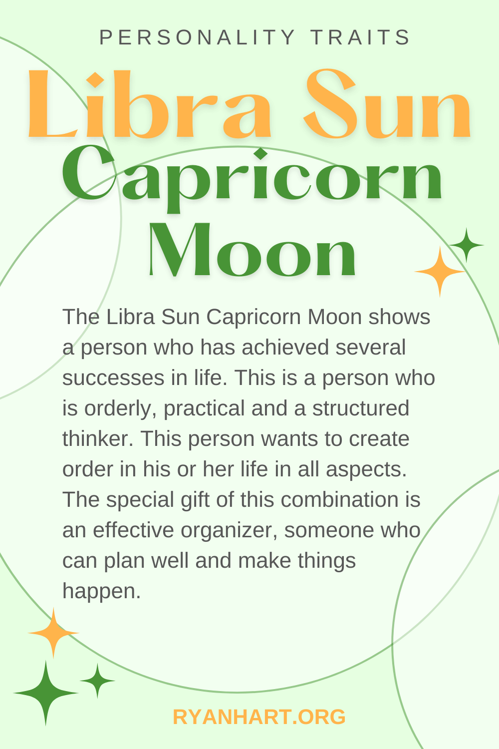 Libra Sun Capricorn Moon Description