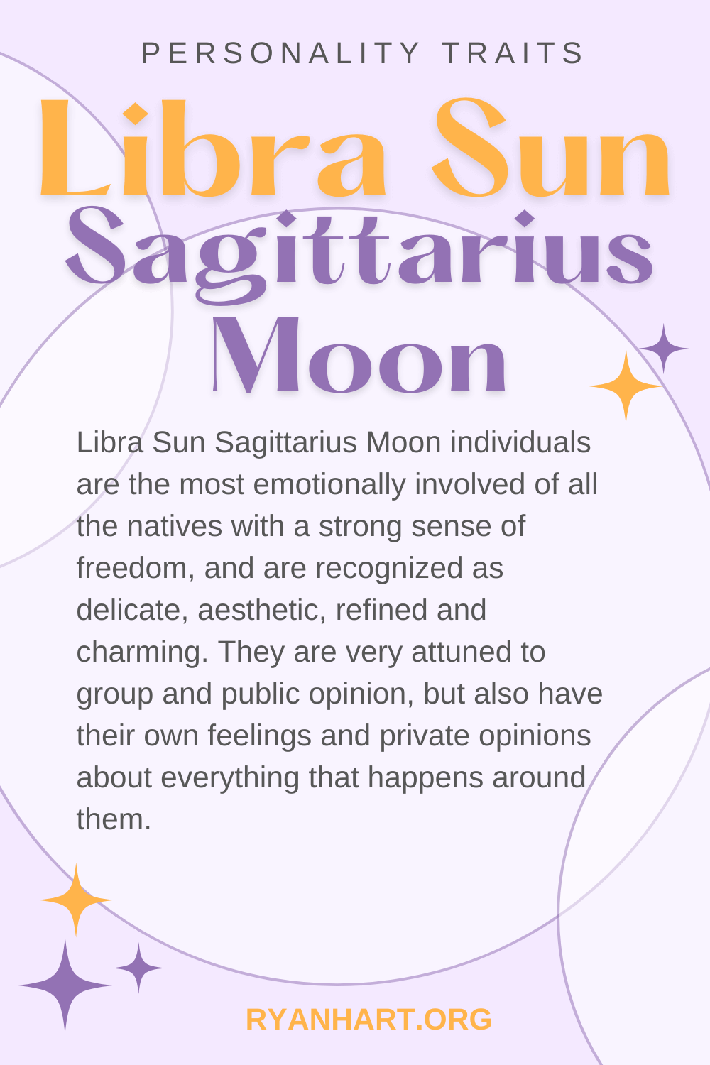 Libra Sun Sagittarius Moon Description