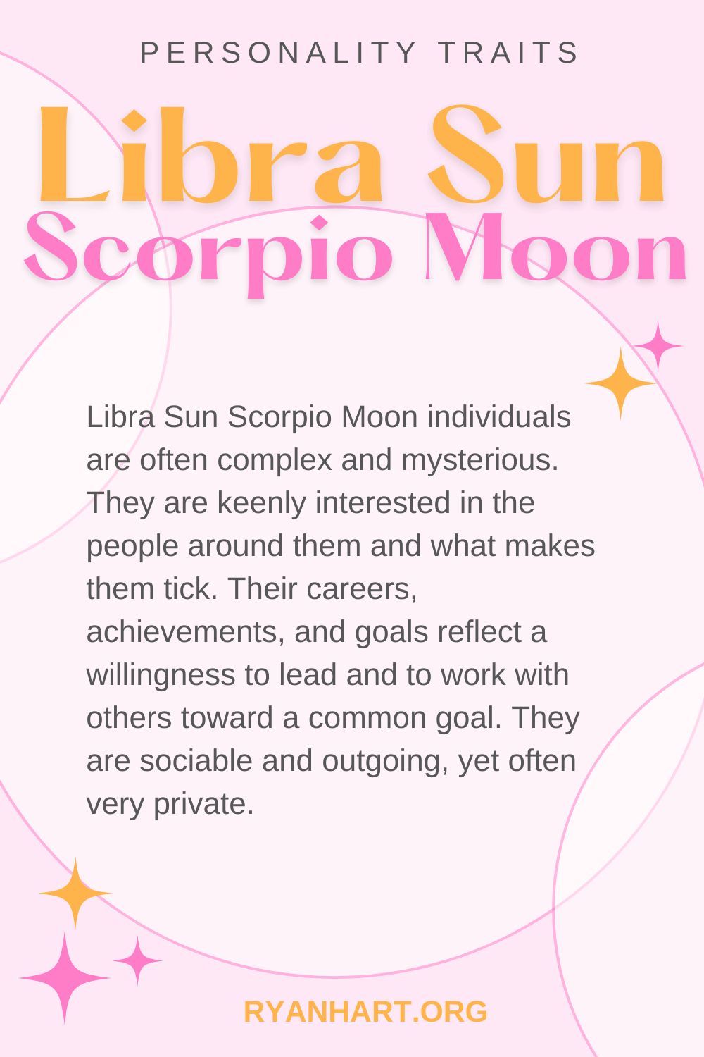 Libra Sun Scorpio Moon Description