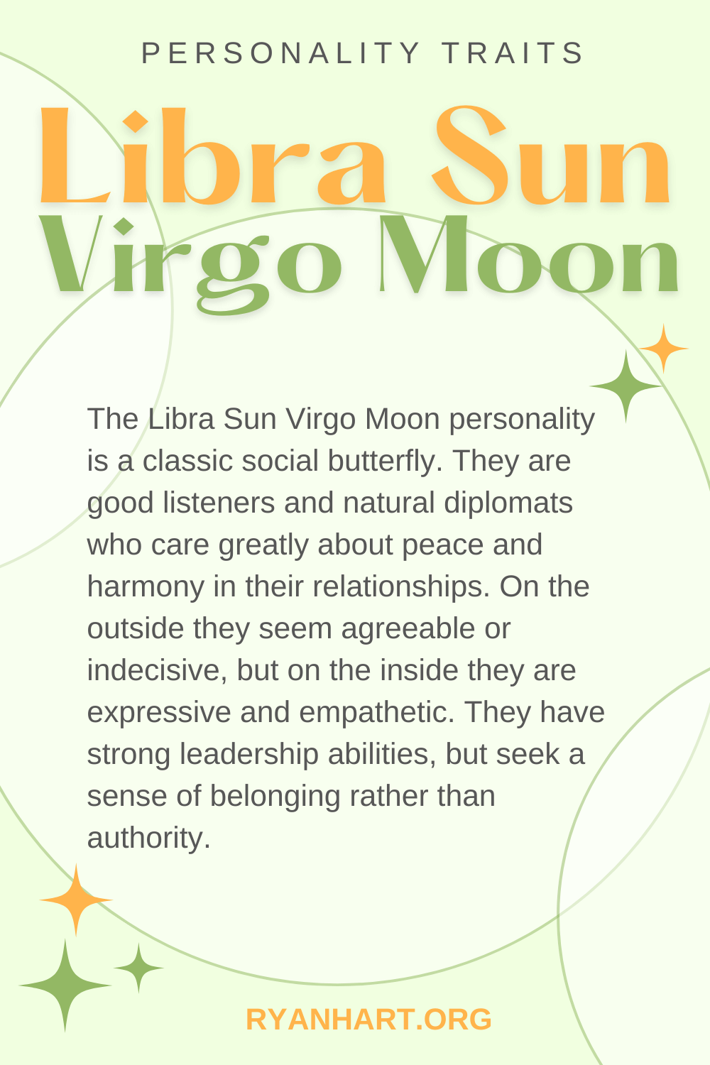 Libra Sun Virgo Moon Description
