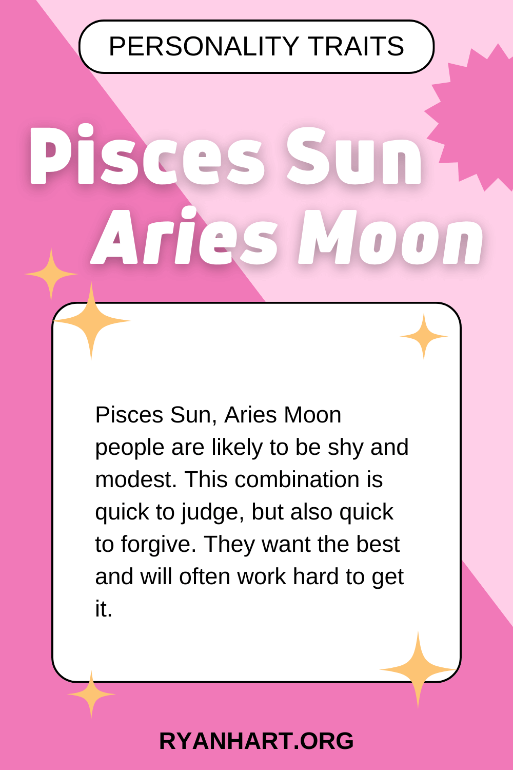 Pisces Sun Aries Moon Description