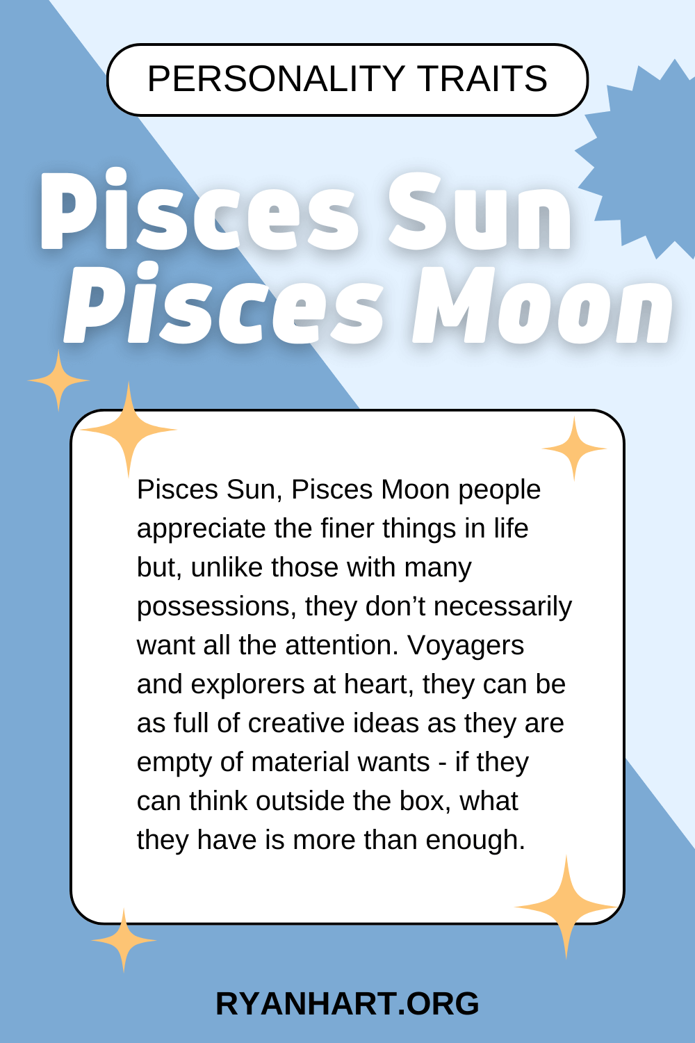 Pisces Sun Pisces Moon Personality Traits Ryan Hart