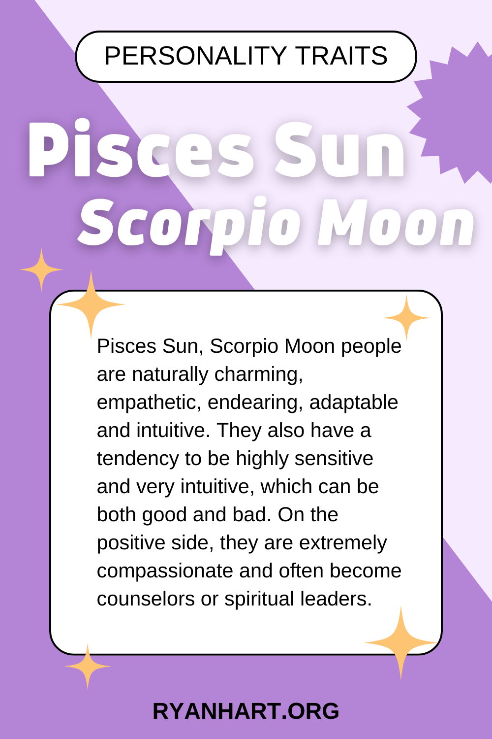 Pisces Sun Scorpio Moon Description