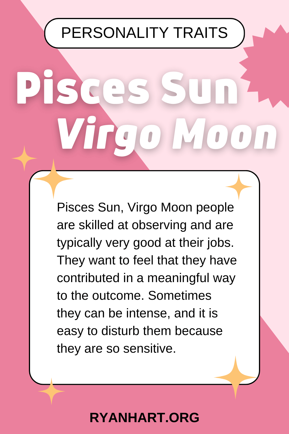 Pisces Sun Virgo Moon Description