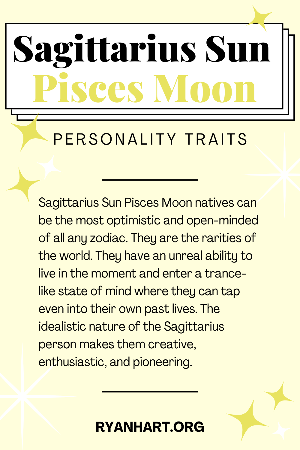 Sagittarius Sun Pisces Moon Description