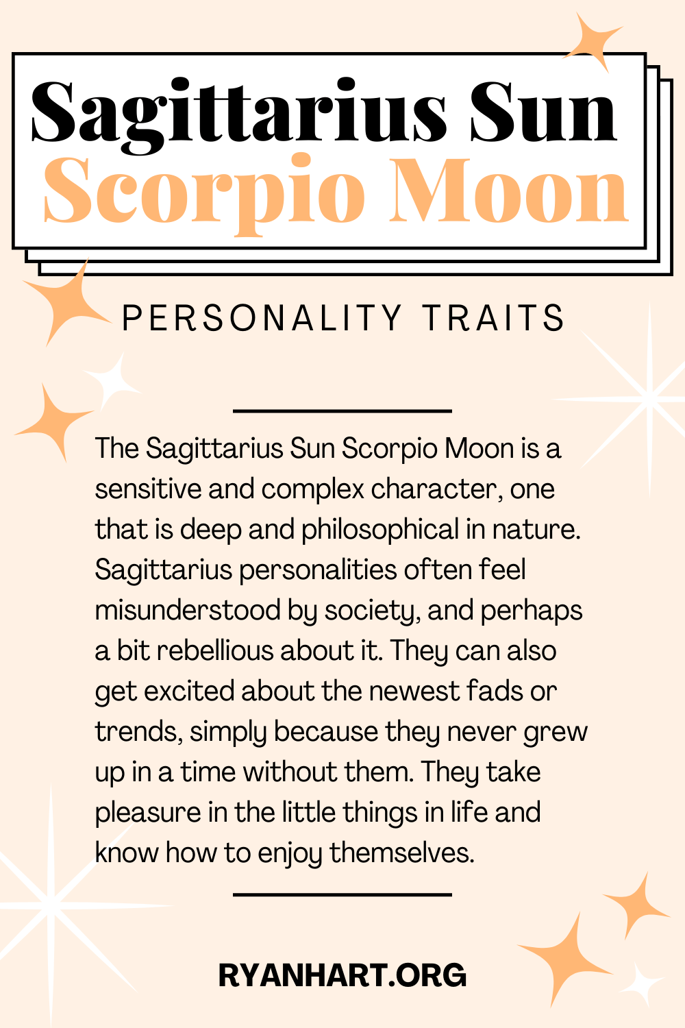 Sagittarius Sun Scorpio Moon Description