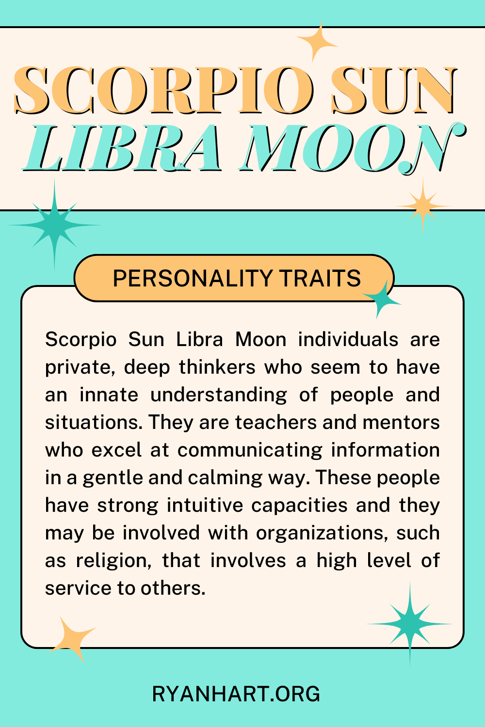 Scorpio Sun Libra Moon Description