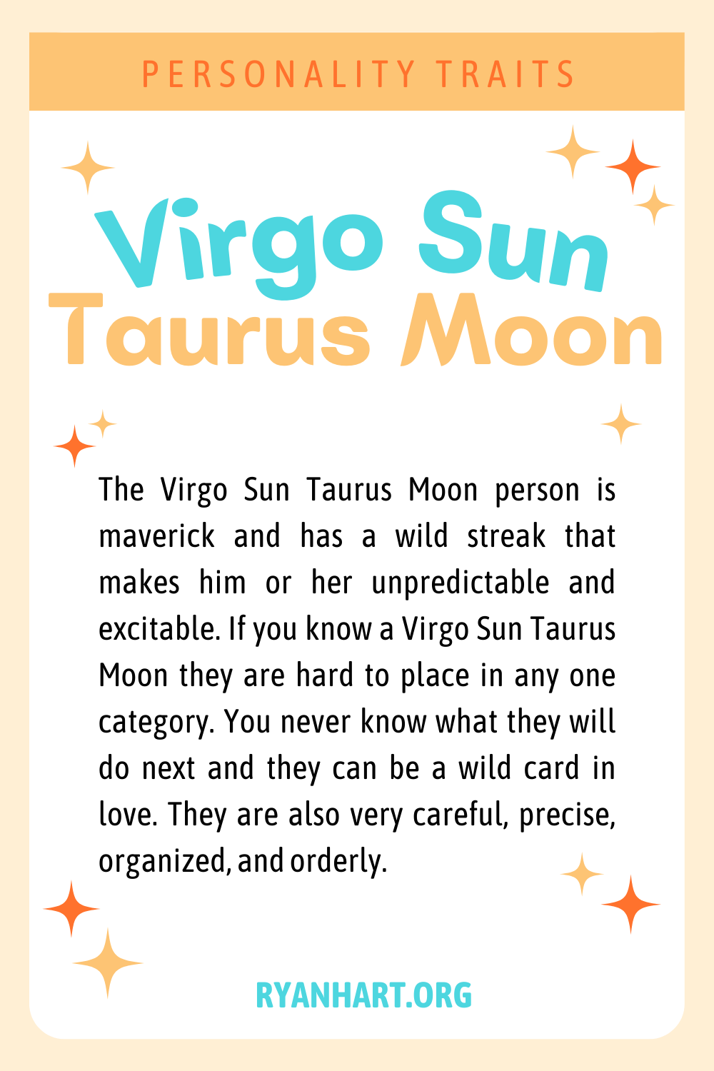 Virgo Sun Taurus Moon Description