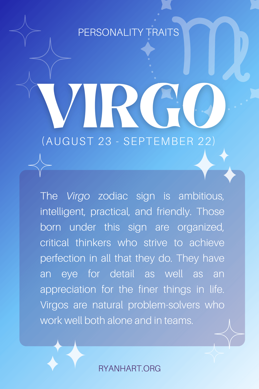 Virgo Zodiac Sign Description